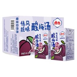 摩奇 果汁饮料整箱礼盒装桃汁橘汁双柚汁荔枝250ml*24盒年货礼盒 酸梅汤250ml*24盒