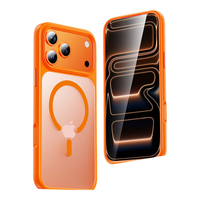 观悦 适用苹果17pro手机壳iphone17promax保护套超薄防摔男女款磁吸款孔位精准拍照建全包