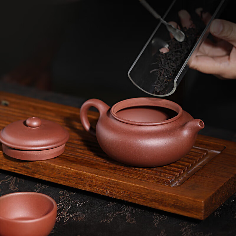 百年利永宜兴紫砂壶纯全手工原矿紫泥小仿古壶功夫茶具泡茶壶一壶两杯套装