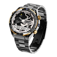 览邦Watch Ultra智能手表多功能插5g卡电话WiFi上网下载App微信视频成年人【Ai+语音+视觉】腕上小手机 电镀黑金【金戈铁马】送黑色真皮表带大礼包 Watch Ultra【“硬核”新