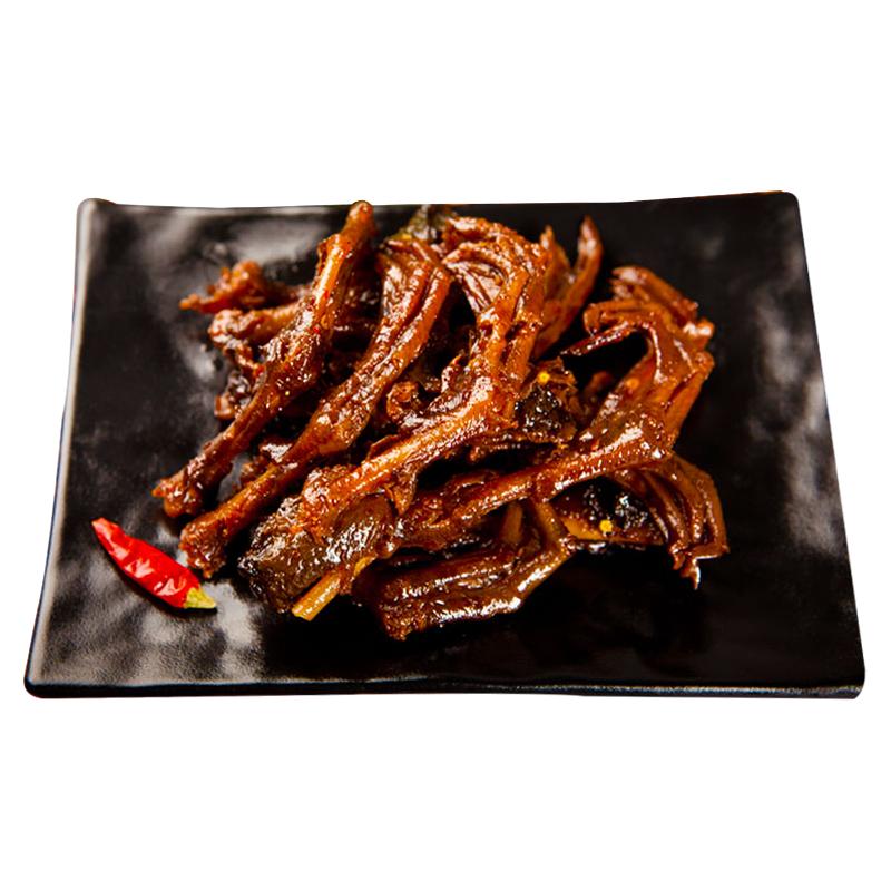 杨矮子酱鸭爪148g 湖南特产香辣味鸭脚麻辣卤味零食小吃