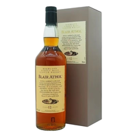 艾伦Blair Athol布莱尔阿苏12年礼盒装雪莉桶单一麦芽威士忌700ml行货