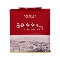 天福茗茶 云南茗丰滇红茶 散茶 正宗云南红茶 方形罐装500G