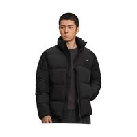 HLA/海澜之家 无帽立领 男士羽绒服 黑色 6XL