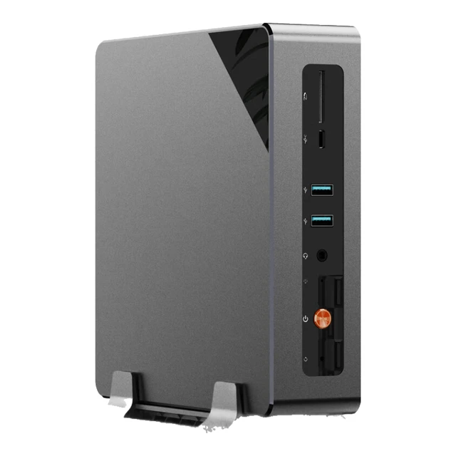 ASLE迷你主机便携mini台式电脑主机 锐龙强芯i7高性能