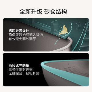 霍曼智能猫厕所自动猫砂盆超大号自动补砂一键清理自动铲屎防外溅