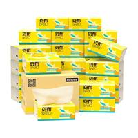 斑布有芯卷纸 4层200克*10卷+抽纸 3层90抽*40包组套
