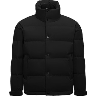海澜之家 马年贺岁系列 立领羽绒服 黑色 XL