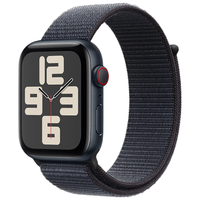 Apple Watch SE GPS+蜂窝款 44mm 午夜色铝金属 浓墨色回环式运动表带