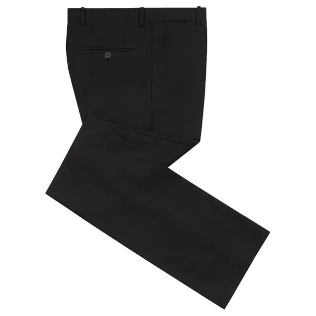 富绅秋冬男士加绒裤子保暖加厚黑色西裤男修身商务西装男裤