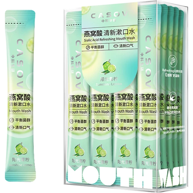  CASOV/中科光谷 益生菌 漱口水  阳光青柠 12ml*20
