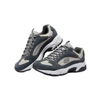 斯凯奇（SKECHERS）四季男复古绑带运动鞋232570 木炭色/灰色/CCGY 39.5 