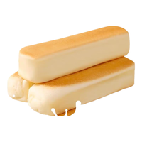 光明（Brilliant）牛奶面包手撕蛋白棒吐司蛋糕点心儿童营养代早餐小吃零食 豆乳味蛋白棒270g*2包【