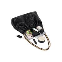 CinvaiKrose官网小C&K轻奢包包女包大容量托特包高级感小众链条包通勤单肩包 黑色