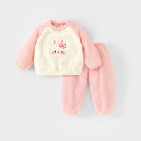 BADiBADi 巴帝巴帝 双面云朵绒家居两件套