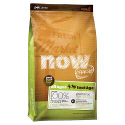 NOW FRESH犬粮now狗粮四叶草小型全犬粮去泪痕无谷鸡肉口味 装100g