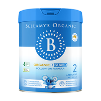 贝拉米guard有机蓝盾婴幼儿配方奶粉含乳铁蛋白 澳洲牛奶粉 2段1罐800g 效期27年3月