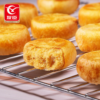 友臣（YOUCHEN）肉松饼 原味495g 早餐夜宵 糕点点心 饼干蛋糕面包 休闲零食 肉松饼495g
