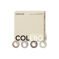LineColor美瞳半年抛1片氧气自然清新日常小直径彩色近视隐形眼镜