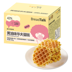 面包新语 黄油华夫饼蛋糕软面包 400g