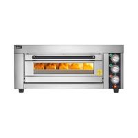 FEST电烤箱商用烤箱两层两盘商业专业烤箱烘焙大容量大型烤炉定时独立控温蛋糕月饼披萨炉面包 一层一盘 定时提醒 旋钮控温 Hot