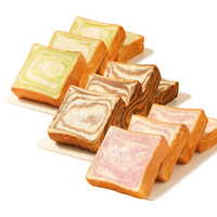 桃将军牛乳厚切吐司面包混合口味代早餐手撕面包蛋糕点心休闲零食1000g