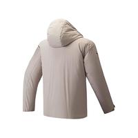 安踏(ANTA)热雪商务羽绒服丨防泼水三层聚暖连帽保暖男士内绗不臃肿羽绒外套
