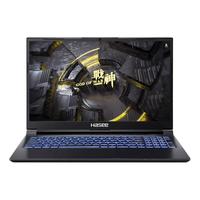 Hasee 神舟 战神 Z7T-DA5NP 十二代酷睿版 15.6英寸 游戏本 黑色 (酷睿i7-12700H、RTX 3060 6G、16GB、1TB SSD、2.5K、IPS、144Hz)