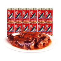 Q3 茄汁沙丁鱼罐头155g*12罐组合 即食罐头