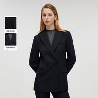 PRICH 经典商务双排扣通勤西裝外套冬款时尚休闲通勤简约外套女