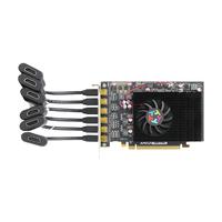 冶天 7750 显卡 4GB 黑色+主动式HDMI线