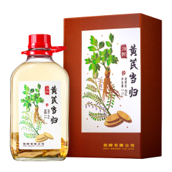 劲牌 金标酒金标参茸蓝标组合装/人参茯苓/黄芪当归养生酒露酒 40度 2.3L 1桶 黄芪当归酒