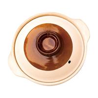 飙酷鲍汁捞饭商用一次性外卖鲍汁捞饭土明火小号陶瓷商用 元五砂锅 整箱找费