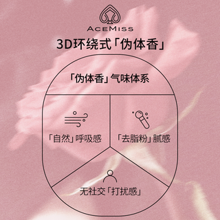 ACEMISS艾斯迷香水茉莉玫瑰优雅矜贵知性香持久留香
