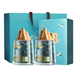 谷小酒 万里宋境云踪双瓶礼盒浓香型白酒新国标纯粮 52%vol 500mL 2瓶