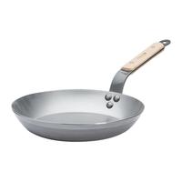 debuyer法国不粘锅专业牛排煎锅长手柄无涂层平底锅精铁主厨铁锅