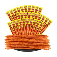 余校长一根筋辣条360g甜辣素牛筋零食儿时怀旧辣条香辣超长辣条30根