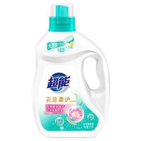 超能洗衣液天然花漾护色花漾柔护椰子油生产无刺激更柔软 2kg+500g*10花漾柔护（14斤）