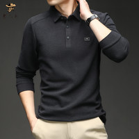 老人頭 LAORENTOU 男士长袖Polo衫 8801