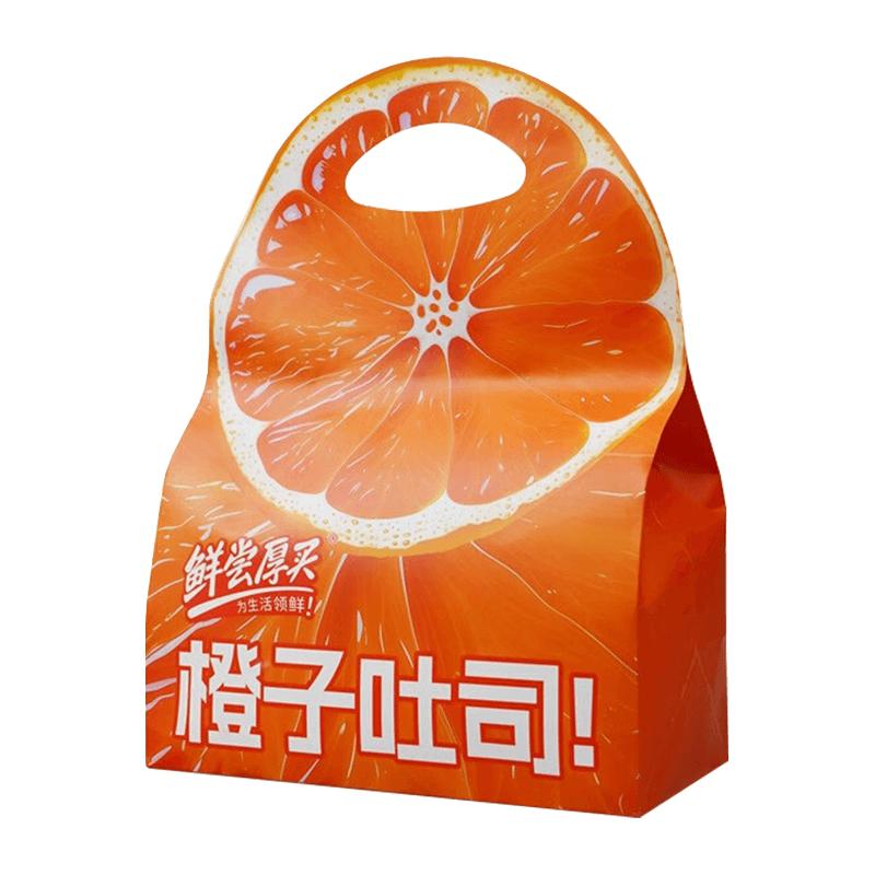  鲜尝厚买 手撕面包 橙子吐司  袋装 420g 420g