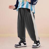 十月妈咪 OCTMAMI 男童裤子宝宝运动裤儿童休闲童装男孩子束脚外出春秋