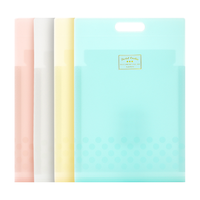 KOKUYO 国誉 淡彩曲奇系列 WSG-DFC65P A4竖款风琴包 粉色 单个装