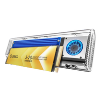 ORICO 奥睿科 固态硬盘SSDNVMe协议PCIe4.0×4J20+40Gb硬盘盒-蓝 1TB