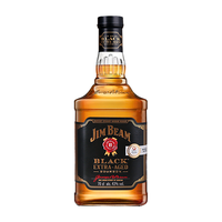 麦卡伦 MACALLAN倾酌 金宾 Jim Beam 白占边波本威士忌  美国洋酒 金宾黑牌威士忌700ml