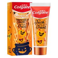 Colgate 高露洁 万圣节版牙膏丝滑口感绵密泡沫薄荷味防蛀固齿冰爽清新 95g