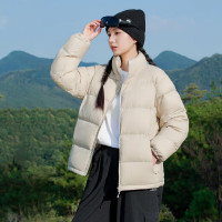 保暖服饰：Pioneer Camp 拓路者 男女同款 【特氟龙三防】90%绒700蓬立领短款羽绒服 充绒量145g