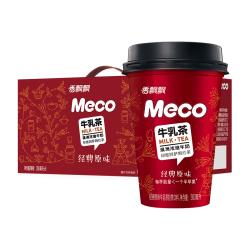 香飘飘 Meco牛乳茶 300ml 6杯 礼盒装