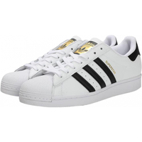 阿迪达斯 (adidas)休闲鞋男女鞋春季新款金标贝壳头三叶草运动舒适百搭休闲板鞋 金标小白鞋/EG4958/尺码偏大半码 38