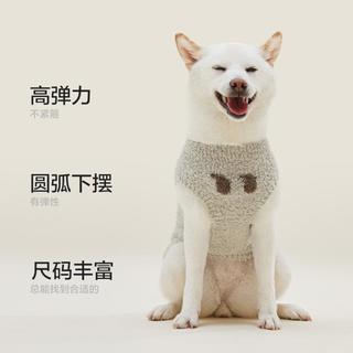 绒绒500E宠物衣服小狗背心秋冬保暖半边绒狗狗小型犬宠物服