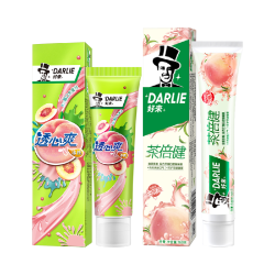 好来 原黑人)牙膏白桃套装共280g平衡口腔酸碱口气清新护龈